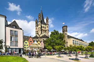 Fischmarkt, Old Town, Cologne, North Rhine Westphalia, Germany