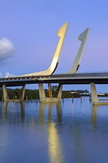 Images Dated 2nd September 2021: Fish Hook Bridge, Whangarei, Northland, New Zealand