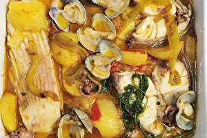 Images Dated 13th October 2011: Fish stew (Caldeirada a Fragateiro). Portugal
