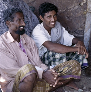 Socotra Prints: A fisherman at Mahferhin