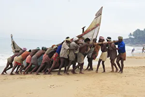 Fishermen, Kerala, India