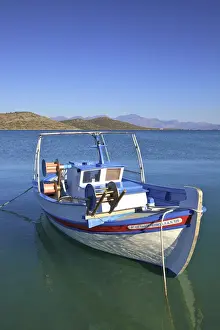 Neil Farrin Prints: Fishing Boat, Crete, Greek Islands, Greece, Europe