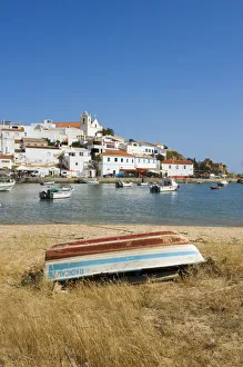 Fishing boat in Ferragudo, Algarve, Portugal