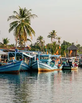Industry Prints: Fishing Boats, Le Bat, Phu Quoc Island, Vietnam