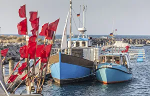 Kuhlungsborn Prints: Fishing boats in the port of Kuhlungsborn