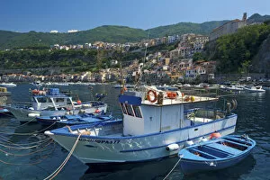 Images Dated 4th March 2014: Fishing boats, Scilla, Costa Viola, Calabria, Italy