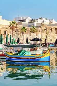 Marsaxlokk Prints: Fishing Harbor of Marsaxlokk, Malta