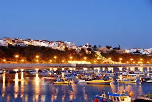 Fishing Harbour Prints: Fishing harbour of Sines, Alentejo, Portugal