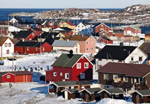 Images Dated 10th August 2011: Fishing village Bugoynes, Northeastern Norway, Norway