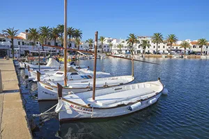 Fishing village of Fornells, Menorca, Balearic Islands, Spain Fishing village of Fornells, Menorca, Balearic Islands, Spain