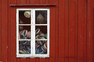 Images Dated 17th November 2010: Fishing warehouse, Kjerringoy, Nordland, Norway