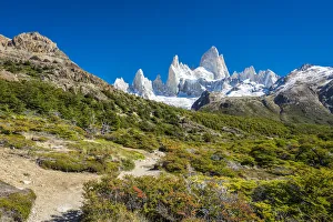Rocky Mountain Prints: Fitz Roy mountain, Sendero al Fitz Roy, UNESCO, Los Glaciares National Park, El Chalten