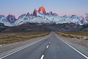 Fitzroy Mountains - Argentina, Santa Cruz, Los Glaciares, El Chalten, Mount Fitz Roy