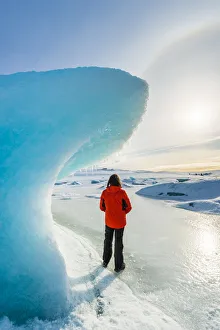 Fjallsarlon glacier lagoon, East Iceland, Iceland