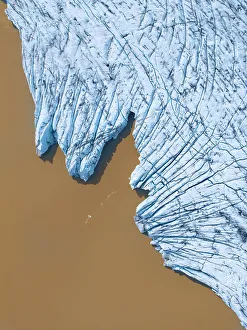 Beauty Prints: Fjallsjokull Glacier Lagoon during a summer day, Iceland