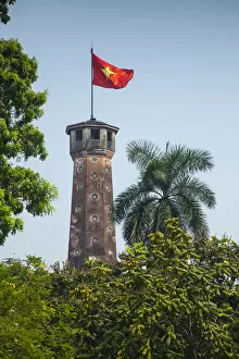 Images Dated 5th November 2013: Flag Tower, Vietnam Military History Museum, Ba Dinh district, Hanoi, Vietnam