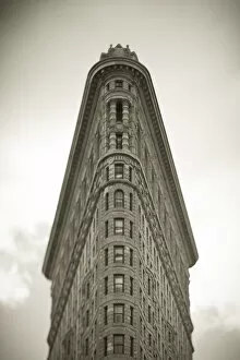 Black and White Gallery: Flatiron building, Manhattan, New York City, USA