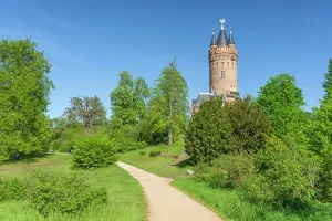 Schlosspark Prints: Flatow Tower, Flatowturm, Park Babelsberg