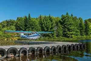 Plane Prints: Float Plane in Muskoka, Ontario, Canada