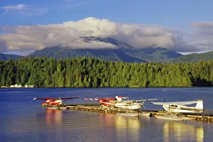 Float planes in Seal Cove Prince Rupert, British Columbia, Canada