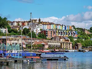 Avon Prints: Floating Harbour, Bristol, England, United Kingdom