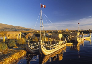 Uros Prints: Floating Islands (Uros)