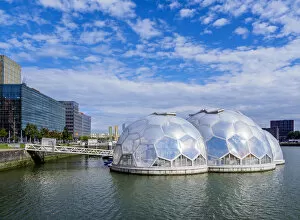 Floating Pavilion, Kop van Zuid, Rotterdam, South Holland, The Netherlands