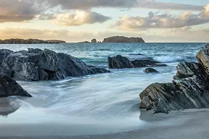 Isle Of Lewis Prints: Flodaigh island from Bostadh, Great Bernera