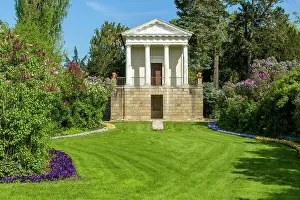 East Germany Prints: Flora Tempel in Worlitz Park, Dessau-Worlitzer Garden Realm