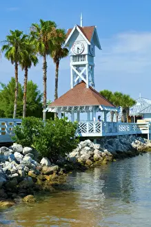 Florida, Anna Maria Island, Historic Bridge Street Pier, Brandenton Beach, Manatee County