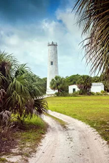 Images Dated 1st March 2023: Florida, Egmont Key State Park, Lighthouse Built In 1858, Wildlife Refuge, Tampa Bay