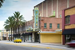 Images Dated 28th August 2018: Florida, Lakeland, Polk County, Polk Theater, National Register Of Historic Places