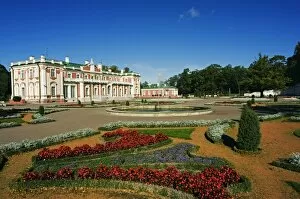 Images Dated 21st September 2006: Flower Garden in Kadriorg Palace built between 1718-36