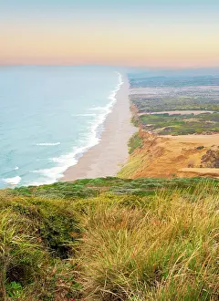 Marin County Prints: Foggy Coastal View, Point Reyes National Seashore