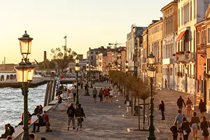 Peter Fischer Prints: Fondamenta Zattere al Ponte Longo, Venice, Veneto, Italia, Europe