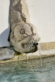 Arrabida Prints: Fonte dos Pasmados (Pasmados Fountain) dating back to 1787, Vila Nogueira de Azeitao
