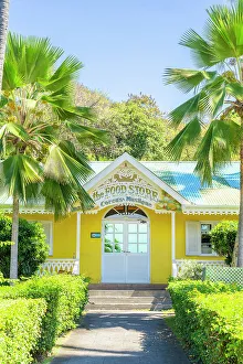 Q2 2023 Prints: The Food store, Mustique, Grenadines, Saint Vincent and the Grenadines Islands, Caribbean
