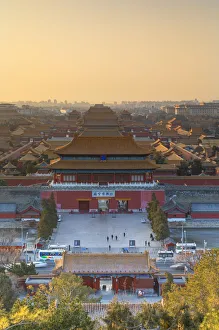 Beijing Gallery: Forbidden City at sunrise, Beijing, China