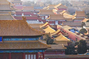 Forbidden City at sunrise, Beijing, China