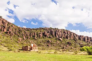 Places Prints: Fort Davis National Historic Site, Fort Davis, Texas, USA
