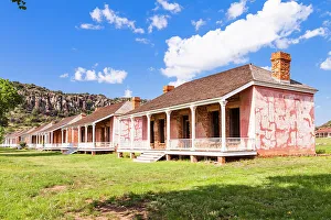 Places Prints: Fort Davis National Historic Site, Fort Davis, Texas, USA