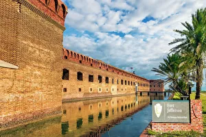 Fort Jefferson Prints: Fort Jefferson, Dry Tortugas National Park, Key West, Florida Keys, Florida, USA