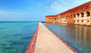 Fort Jefferson Prints: Fort Jefferson, Dry Tortugas National Park, Key West, Florida Keys, Florida, USA