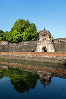 Manila Prints: Fort Santiago, Intramuros, Manila, capital of The Philippines