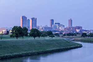 Images Dated 21st August 2023: Fort Worth Skyline, Texas, USA
