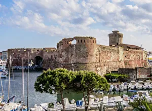 Old Fortress Prints: Fortezza Vecchia, Livorno, Tuscany, Italy