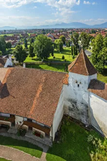 Images Dated 28th October 2019: Fortified church of Harman, Transylvania, Romania