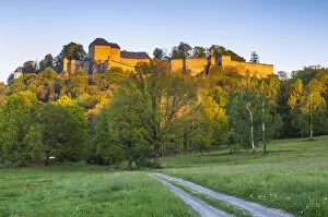 Fortress Koenigstein Fort, Elbe Sandstone Mountains, Saechsische Schweiz