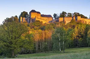 Images Dated 11th May 2021: Fortress Koenigstein Fort, Elbe Sandstone Mountains, Saechsische Schweiz