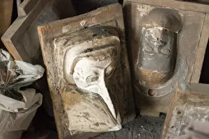 foundry mold, Venice, Veneto, Italy, Europe